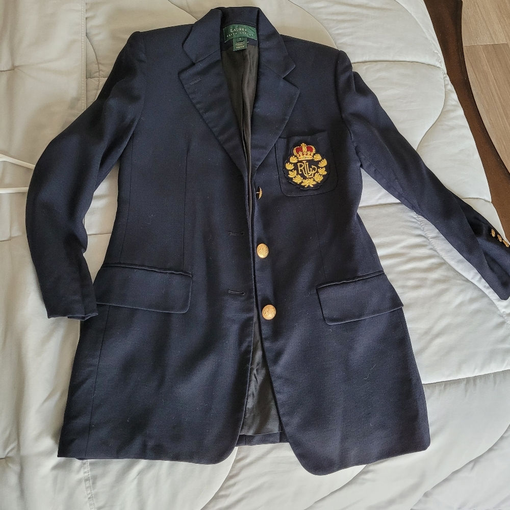 Wool Navy Blazer